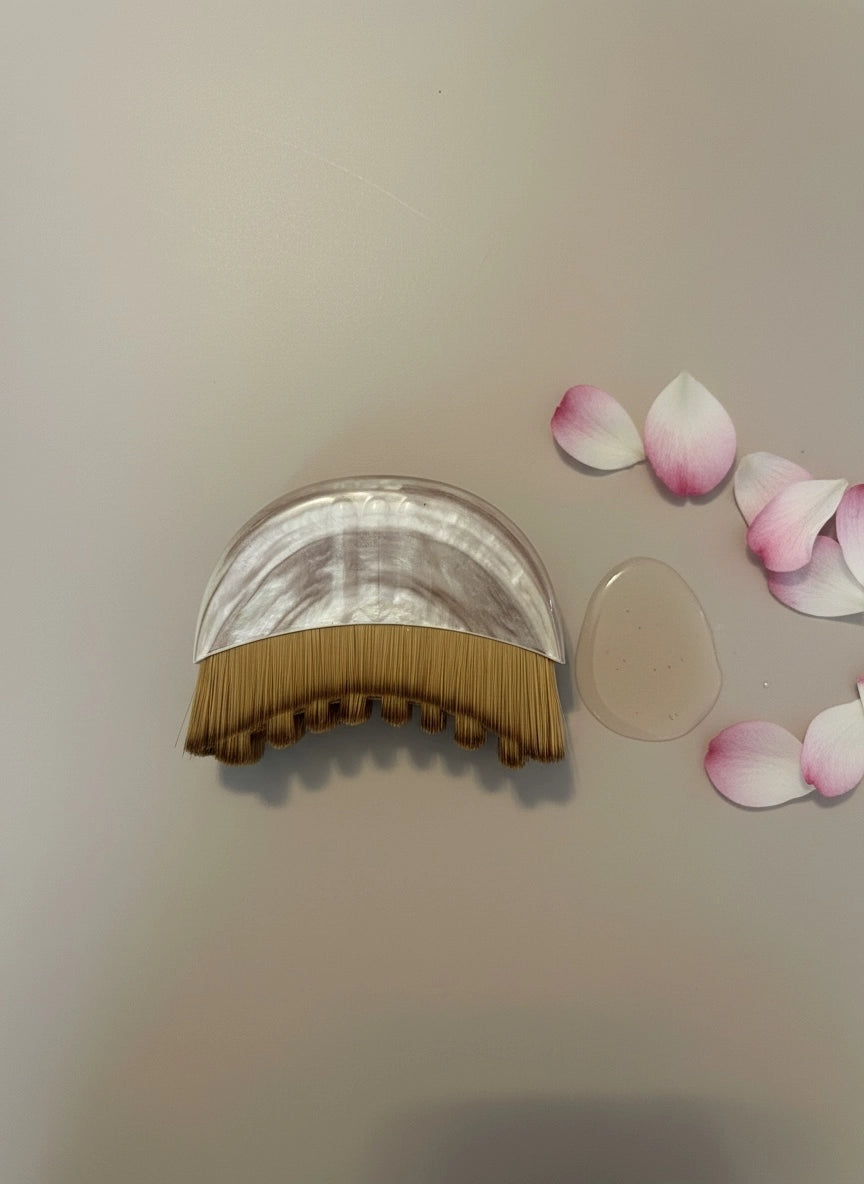 Lymphatic Support Facial Dry Brush | Face Sculpting