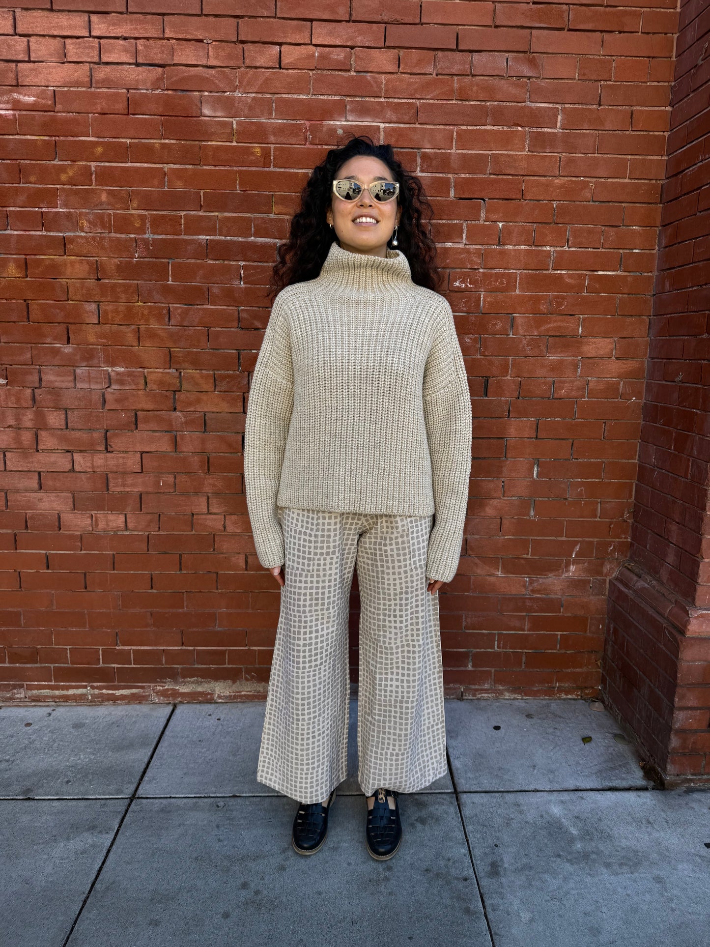 Bruno Highland Wool Sweater - Beige