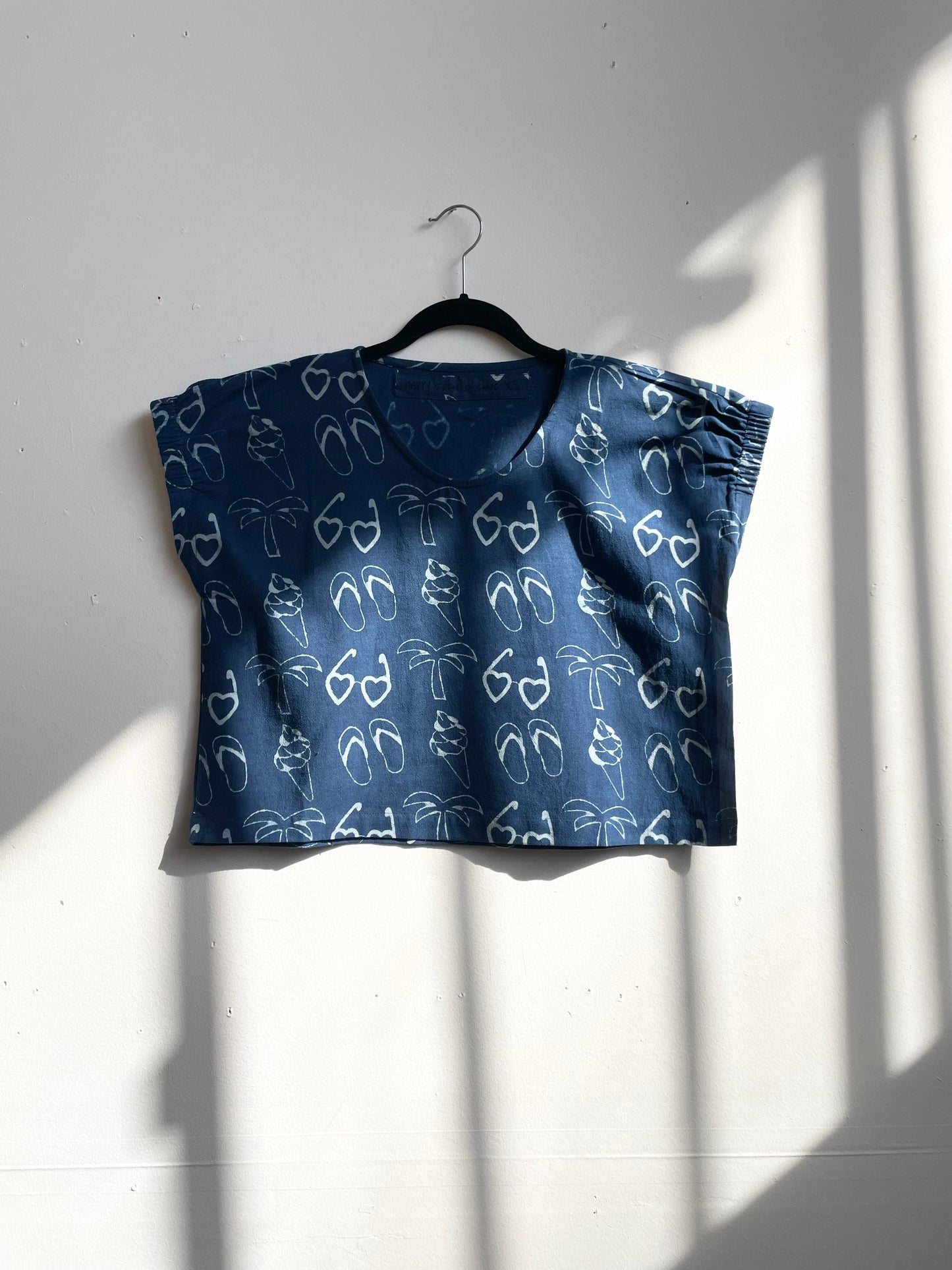 Zelia California Indigo Top
