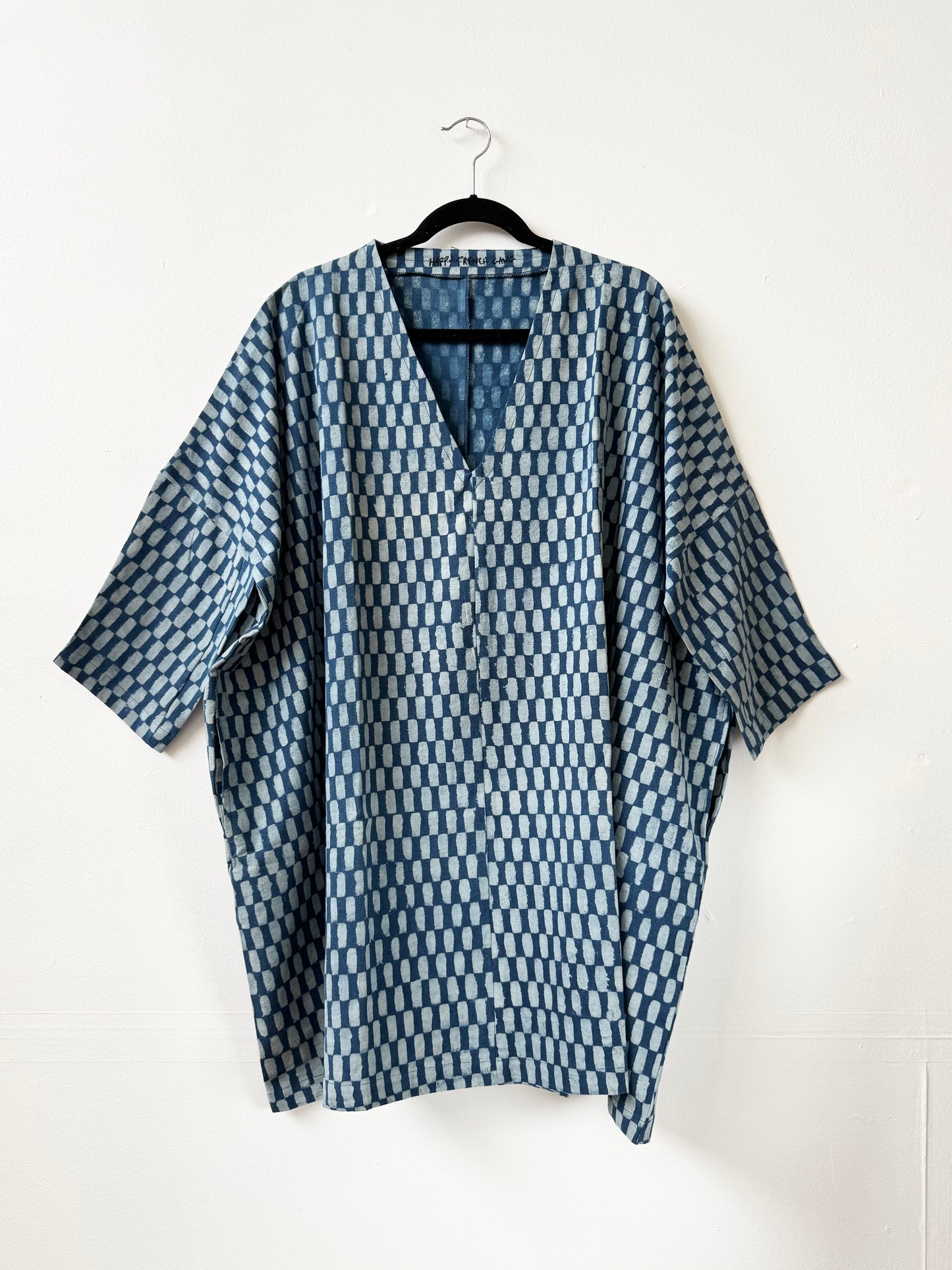 Dress / Tunic Indigo Small Rectangle