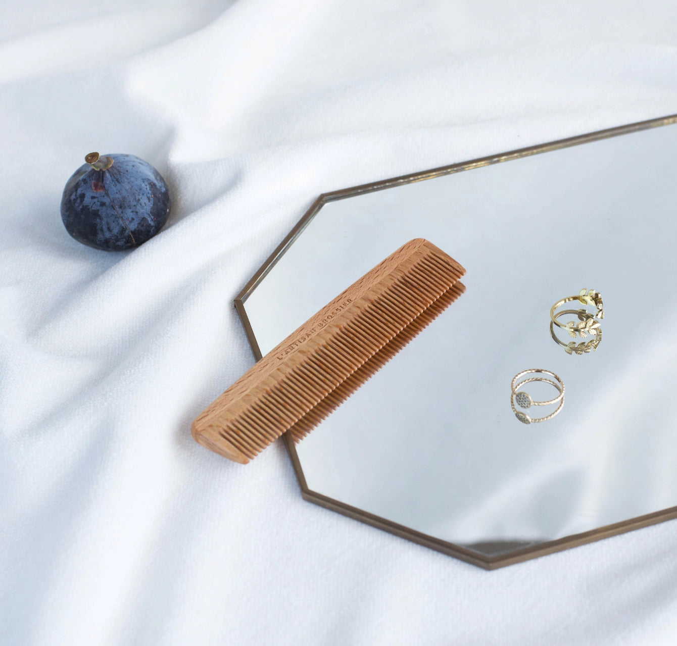 Small Beech Wood Comb - 100% natural