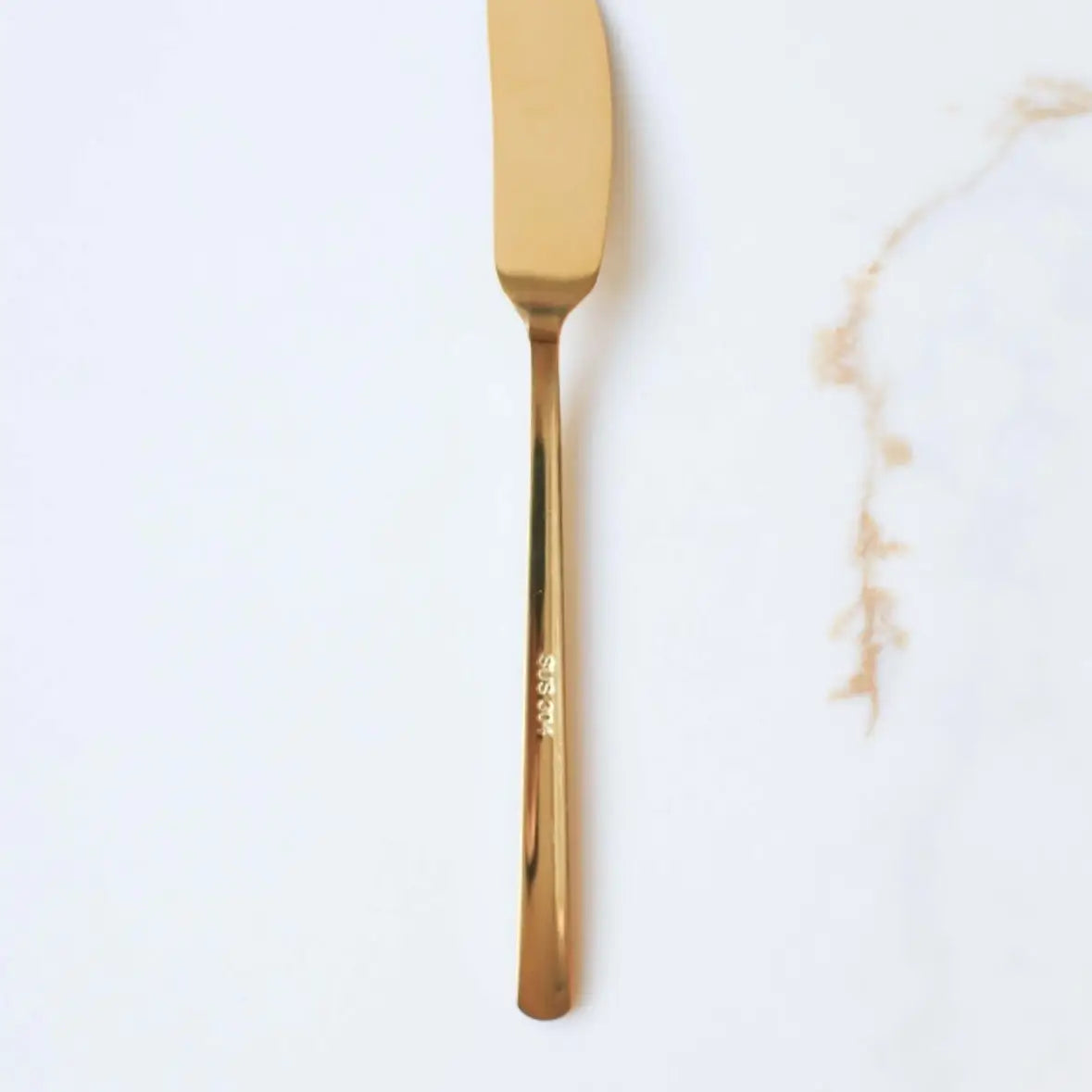 Gold Plated Butter Knife