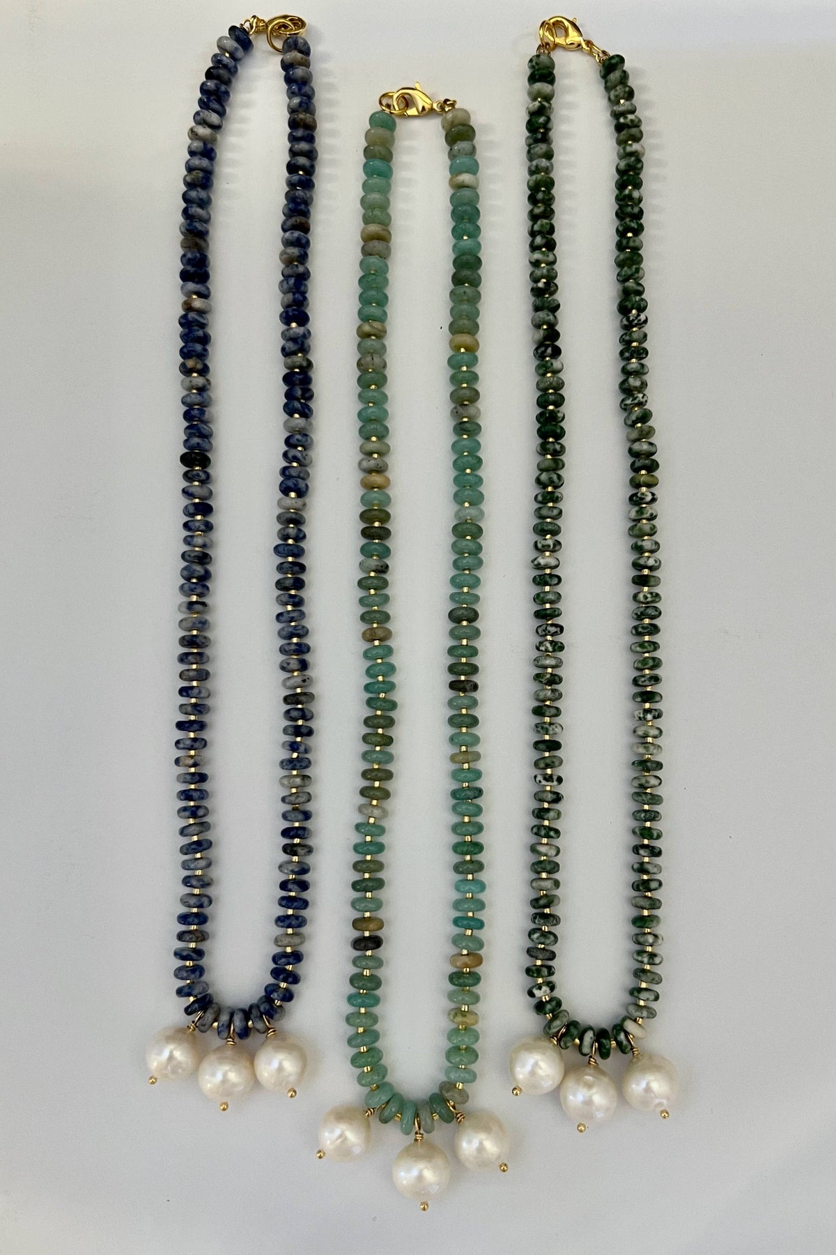 Madeleine Necklace: Sodalite