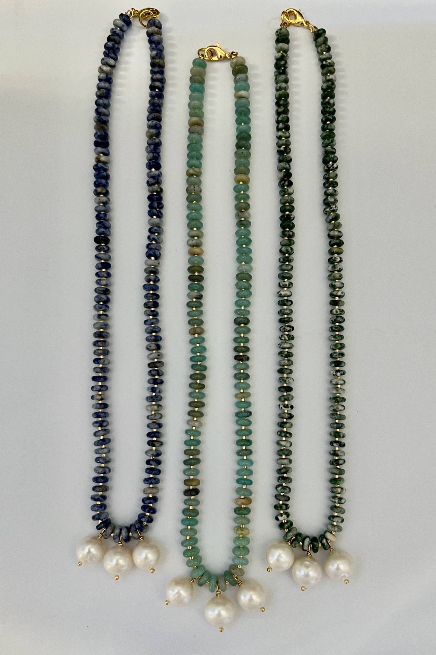 Madeleine Necklace: Amazonite