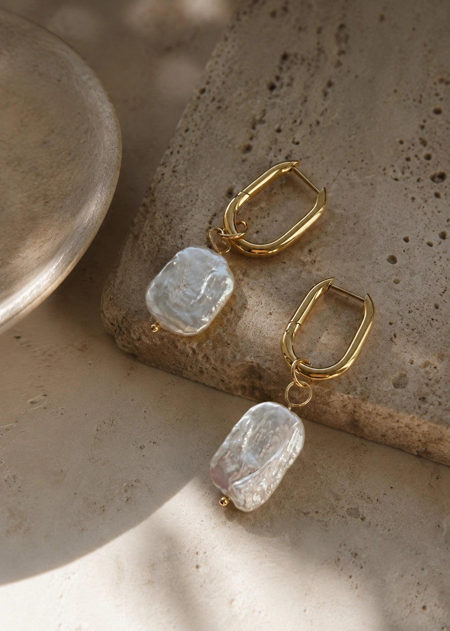 Lilo Pearl Drop Earrings