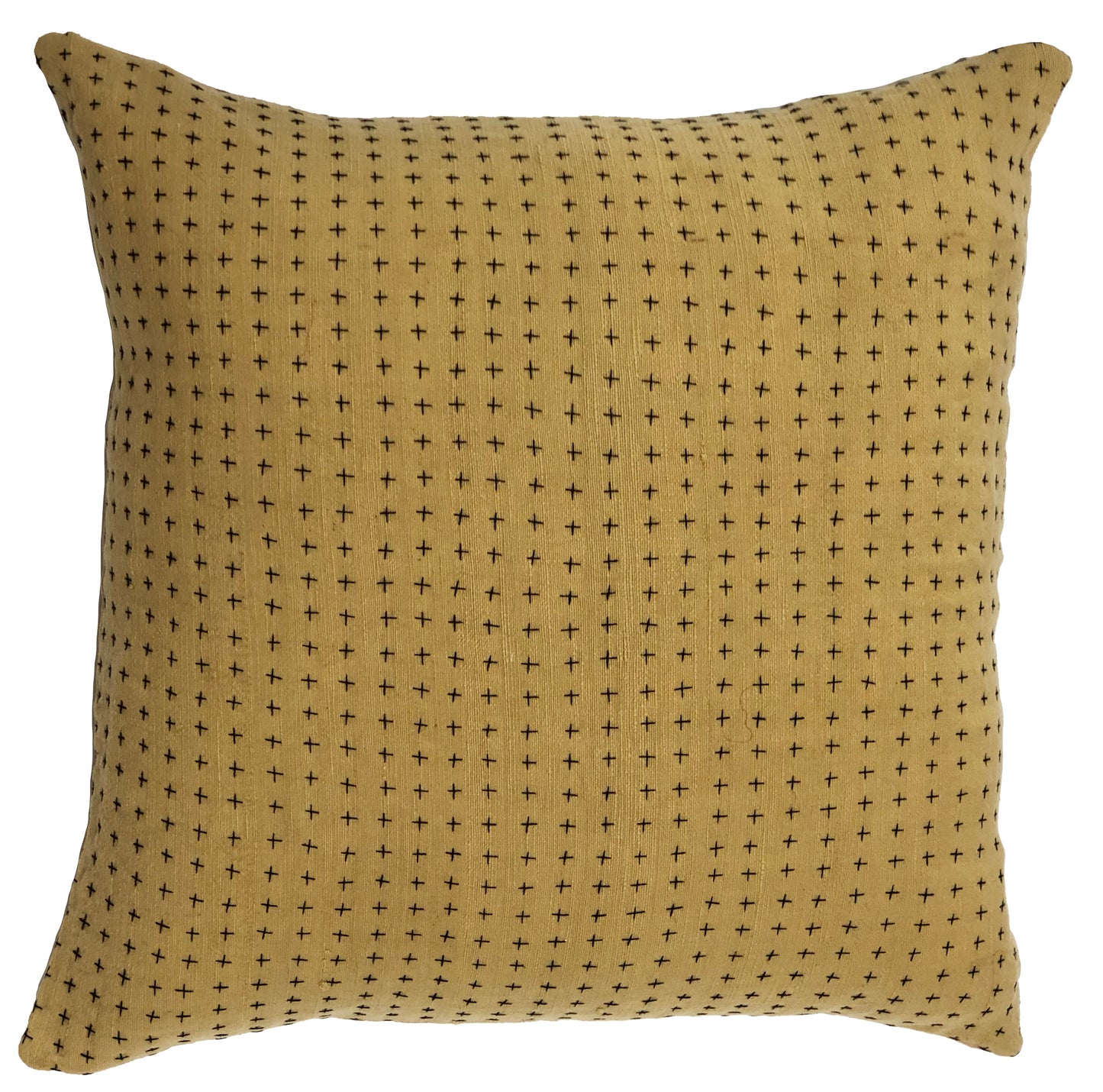 Mustard & Himalayan Pillow Cover 18x18in