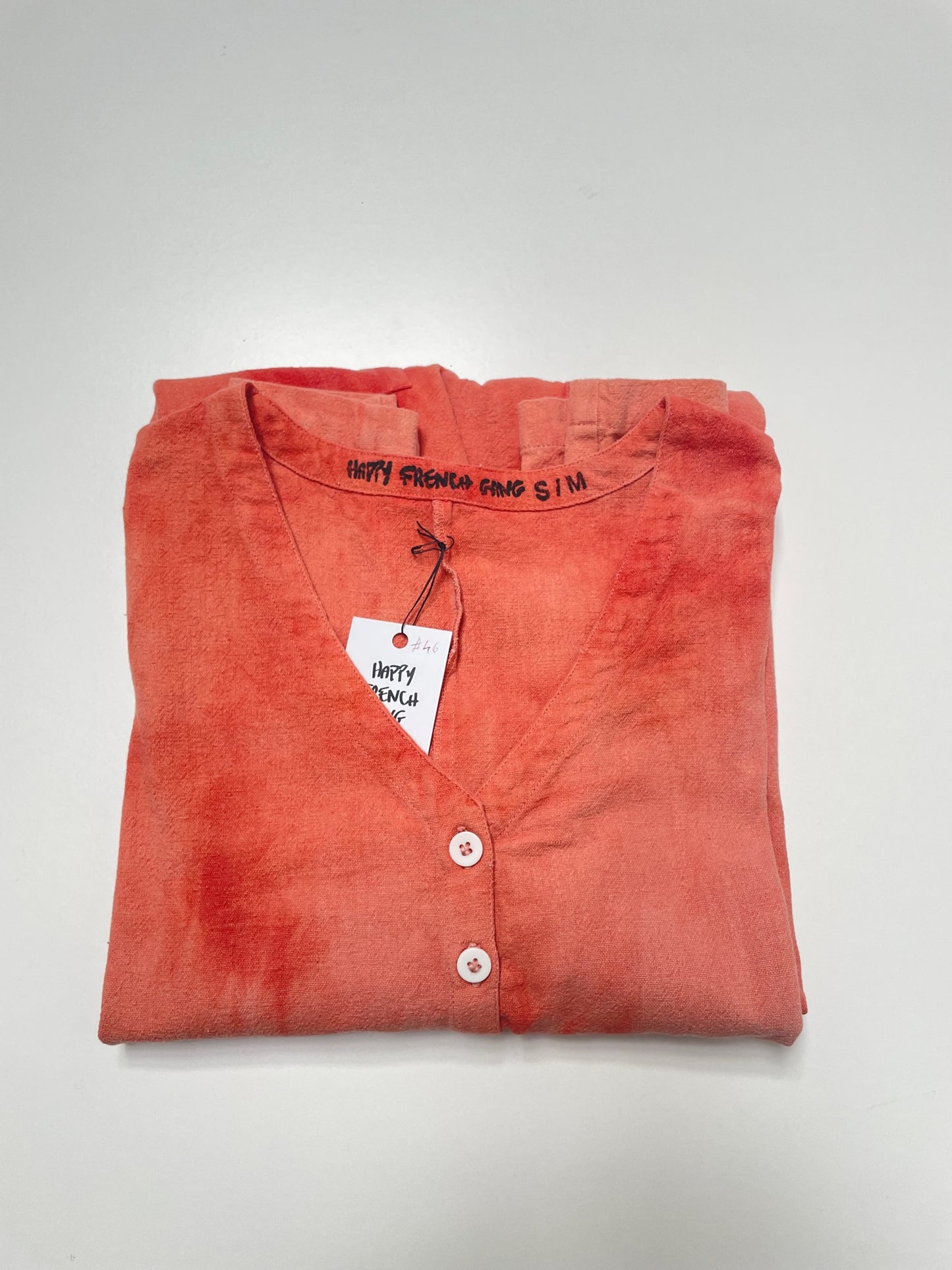 #53 Tie-dye Peach Jumpsuit S/M