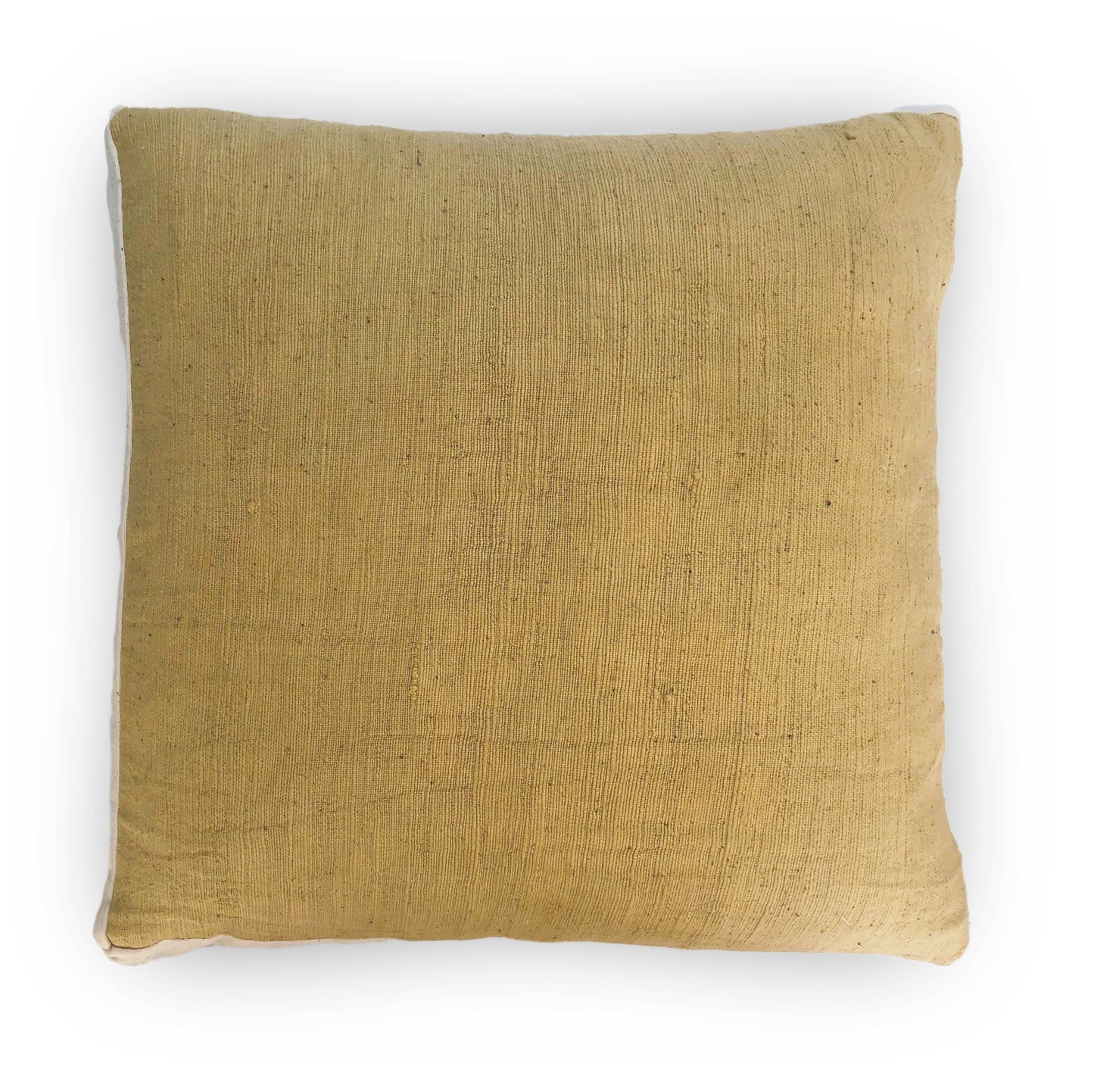 Mustard & White Contour Line Pillow Cover 18x18in