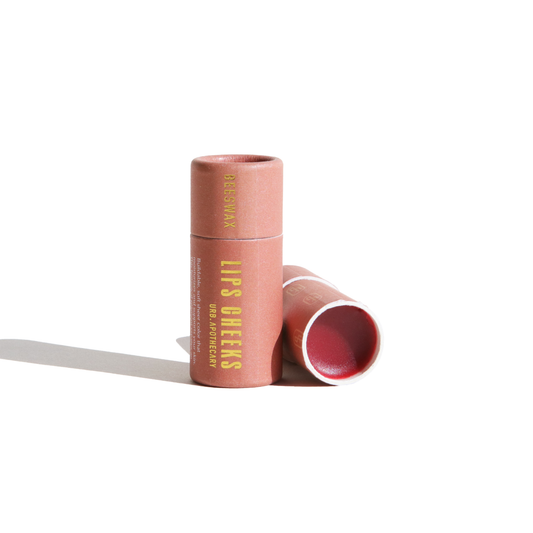 Lips Cheeks Tint - Biodegradable Tube, Beeswax
