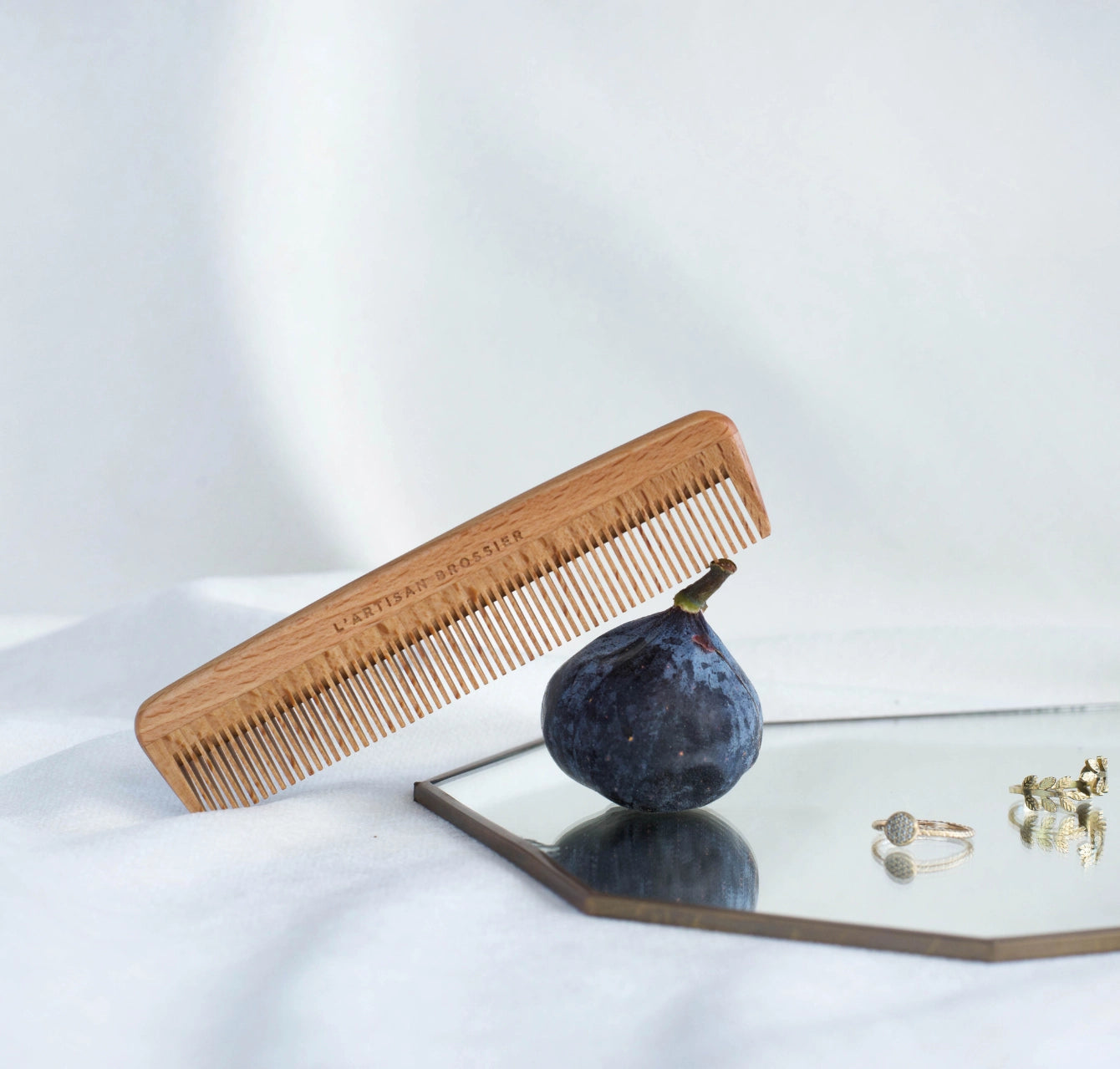 Small Beech Wood Comb - 100% natural