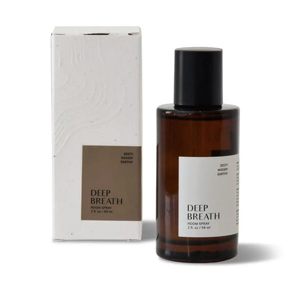 Deep Breath Wellness Room Spray – Zesty · Woody · Earthy