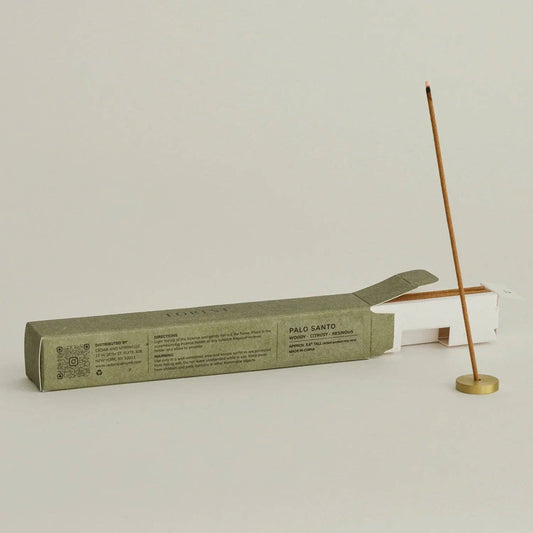 Palo Santo Incense Stick Set  – 30 Sticks With Brass Holder