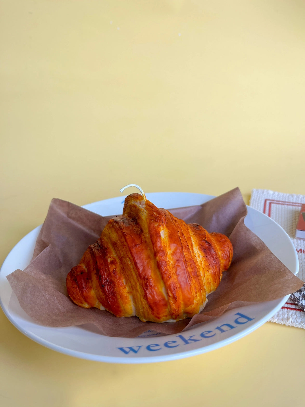 Croissant Candle