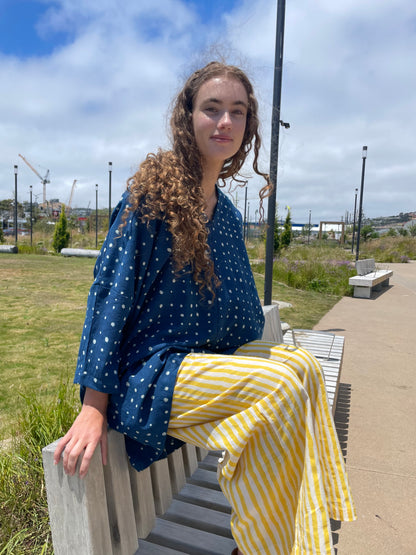 Indigo & Dots Dress/Tunic