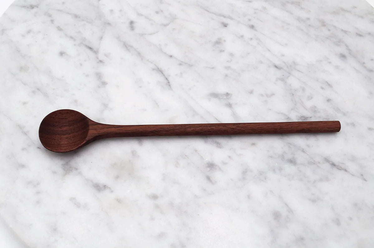 8" Walnut Wood Stirring Spoon