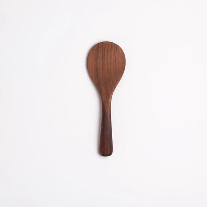 8" Walnut Wood Rice Paddle