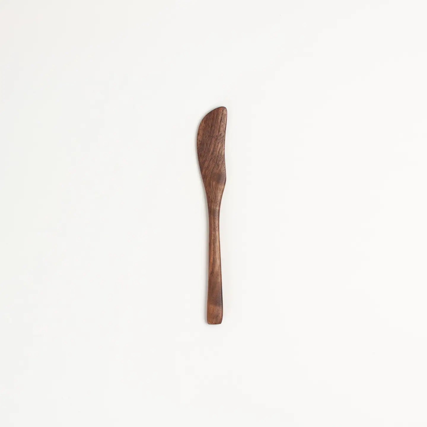 6’’ Walnut Wood Spear Spreader - Handmade Serving Utensil