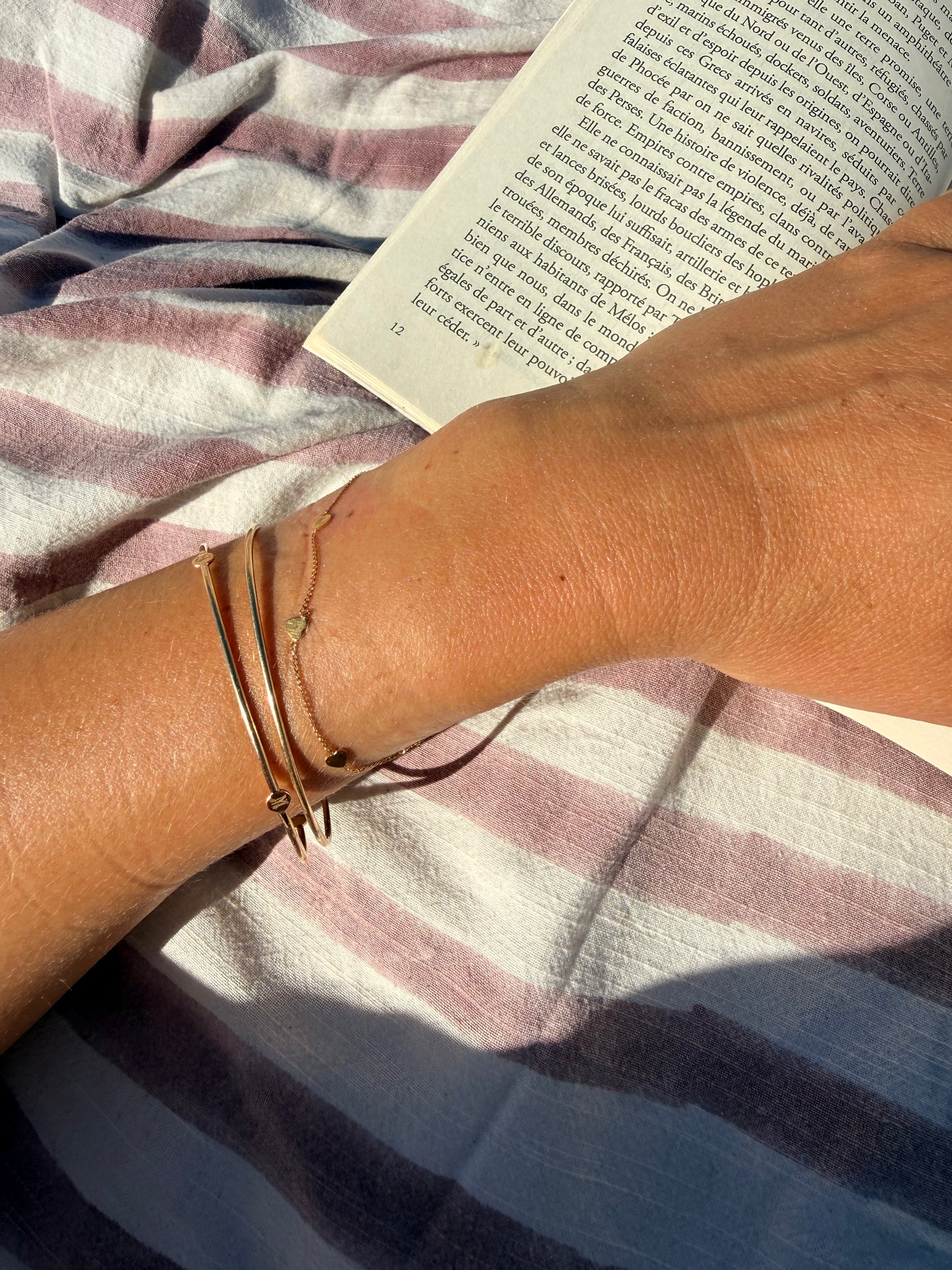 The Kin Bangle - 14K Gold (Customizable)