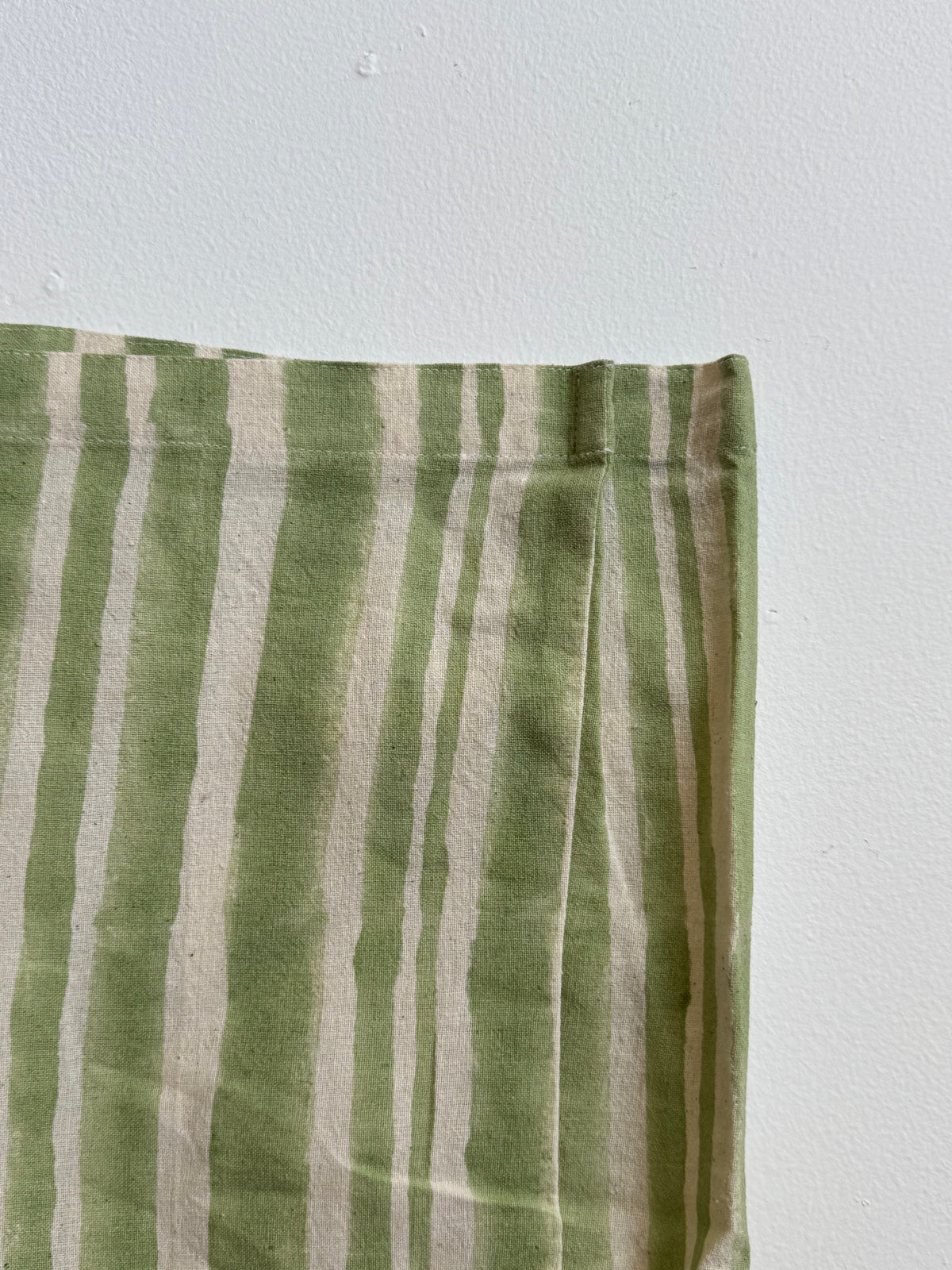 XL Weekend Tote Bag - Green Stripes