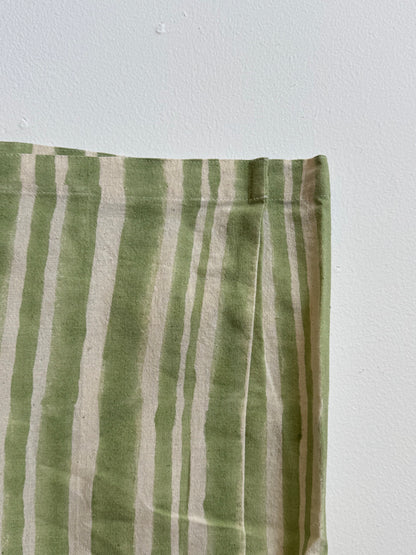 XL Weekend Tote Bag - Green Stripes