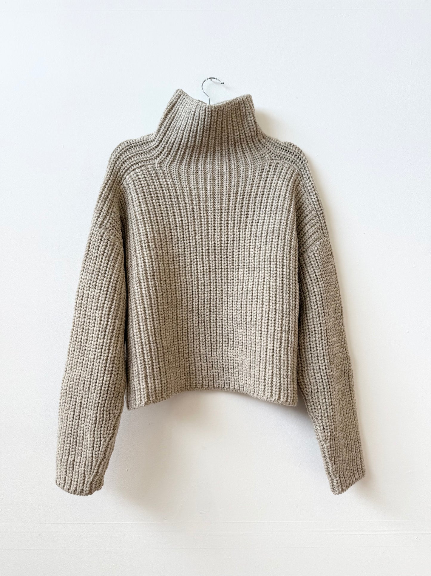 Bruno Highland Wool Sweater - Beige