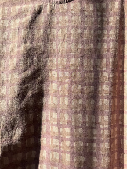 Aurore Dress Brown Grid