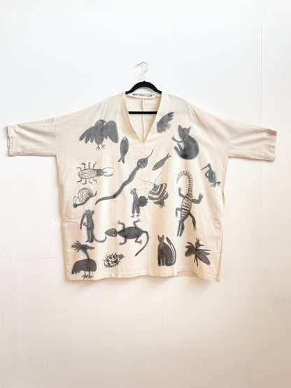 #80 Hand-painted Uni-size Dress