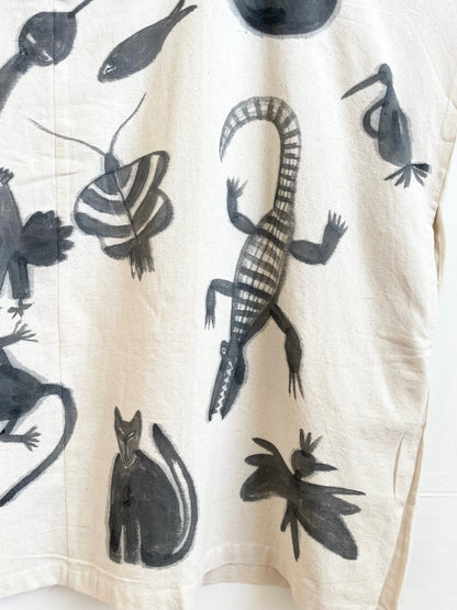 #80 Hand-painted Uni-size Dress