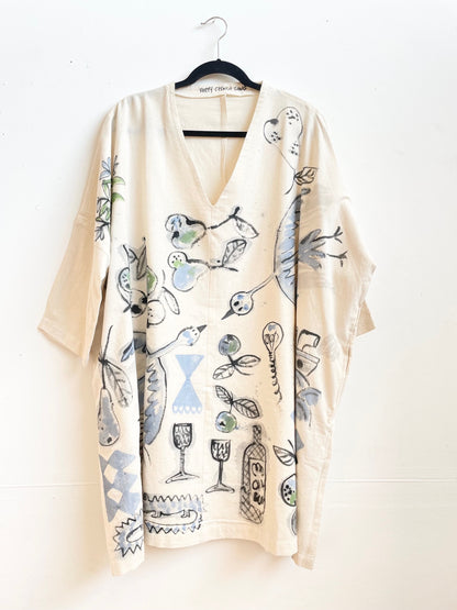 #81 Hand-painted Uni-size Dress