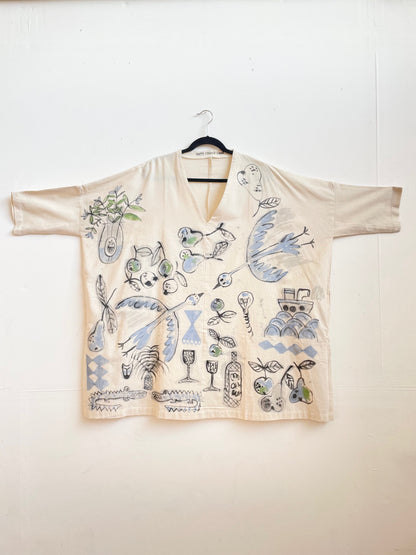 #81 Hand-painted Uni-size Dress