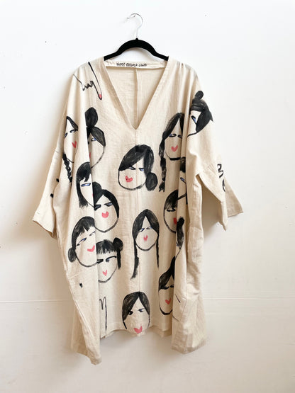 #85 Hand-painted Uni-size Dress
