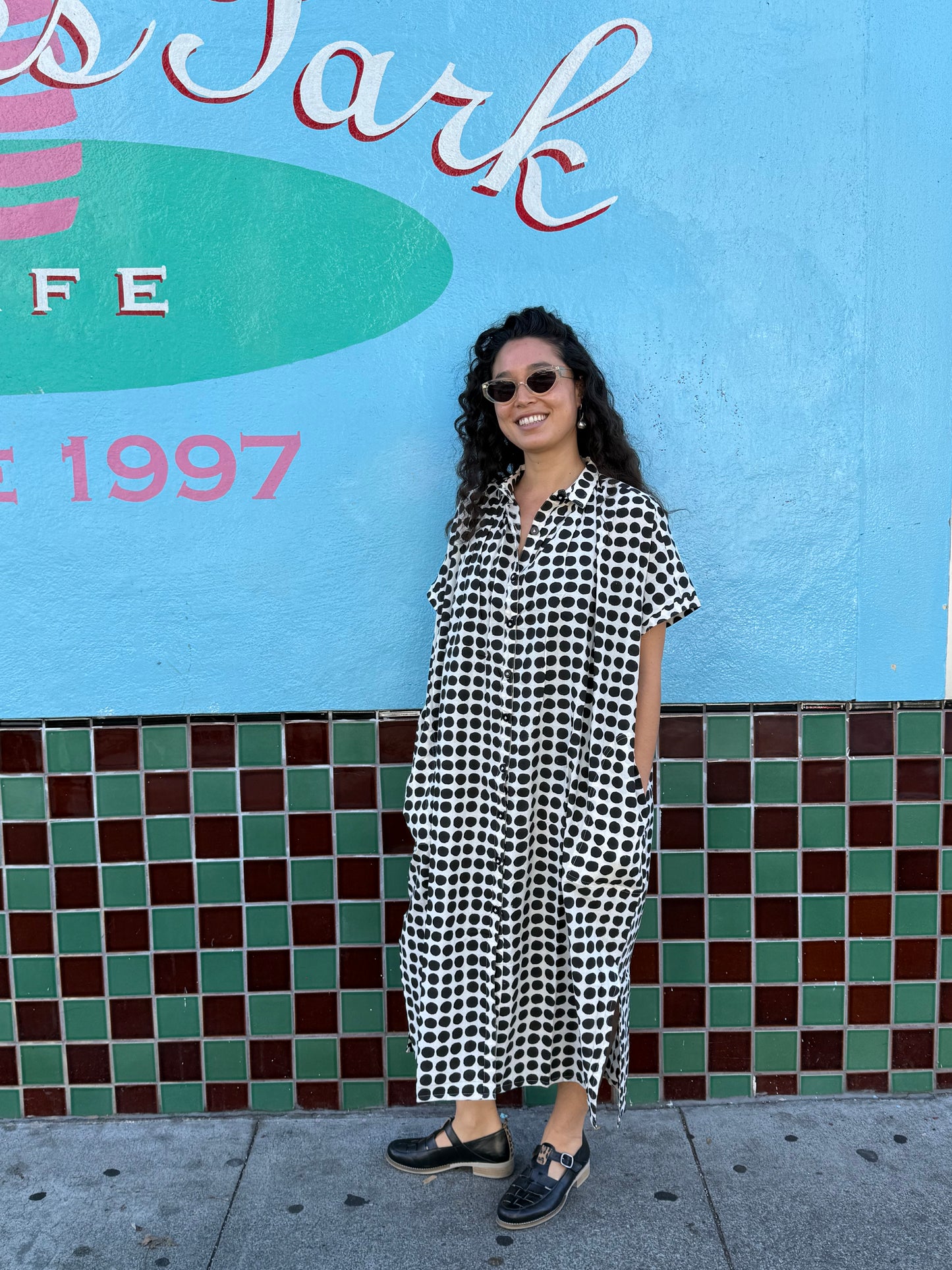 Elise Black Dots