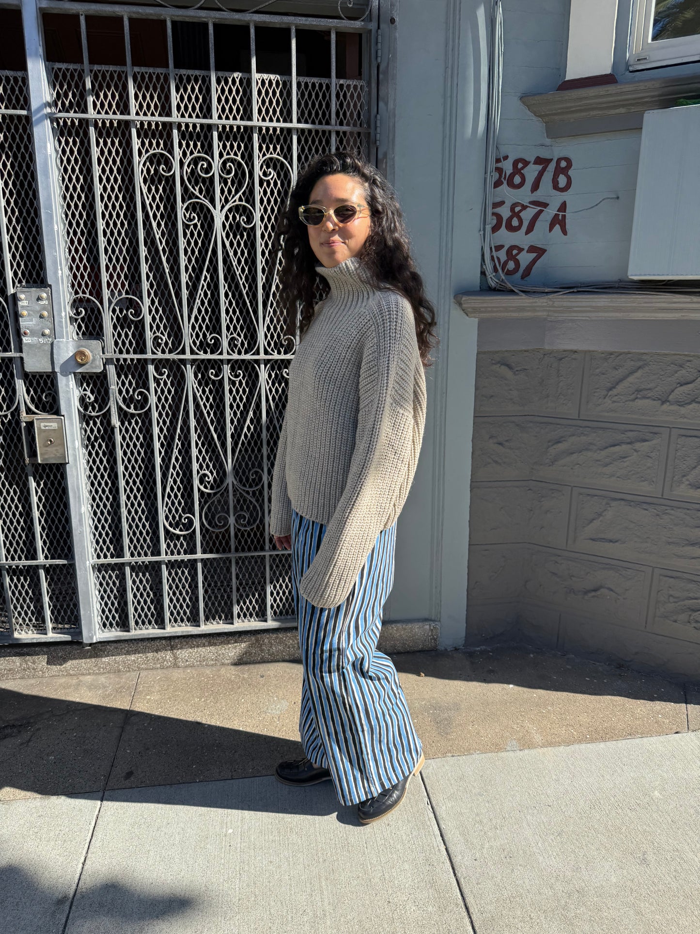 Bruno Highland Wool Sweater - Beige