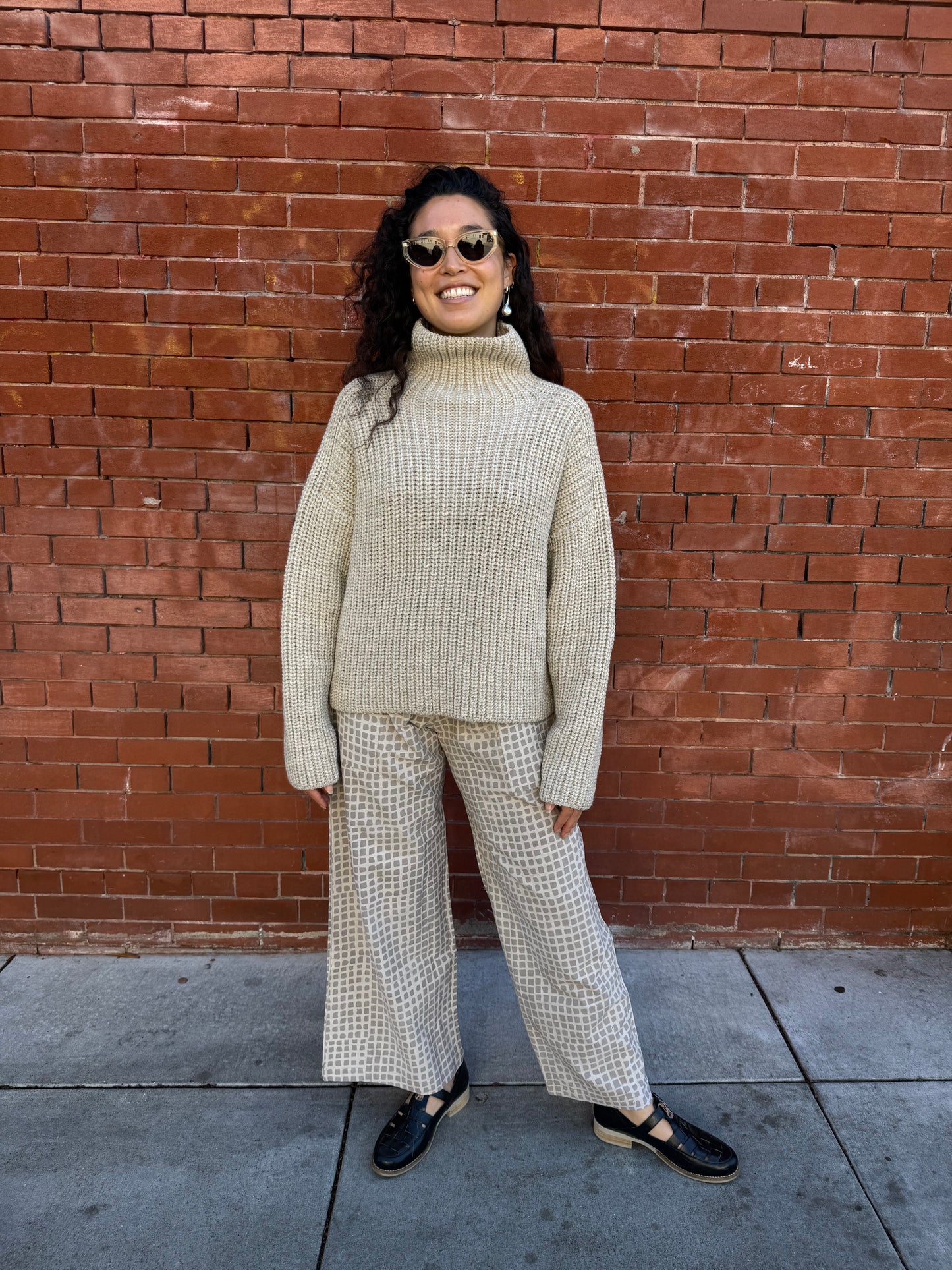 Bruno Highland Wool Sweater - Beige