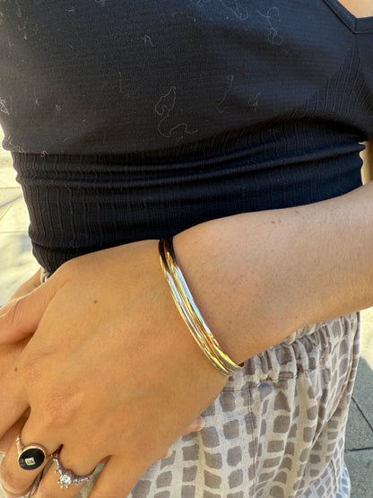 Dome Duo - 14K Gold