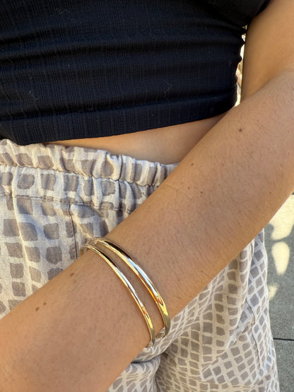 Dome Duo - 14K Gold