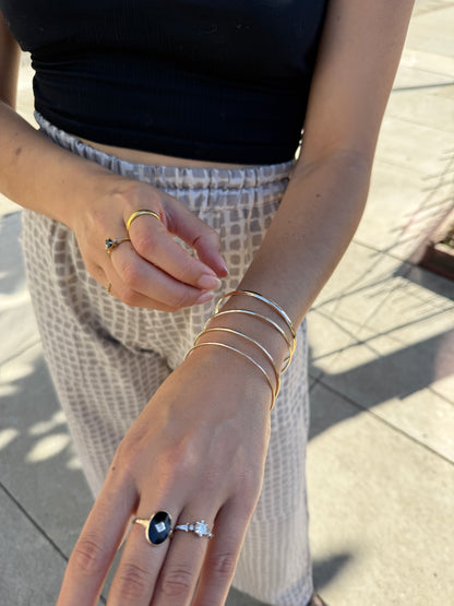 Signature Bangle 2.0 - The Milestone - 14K Gold