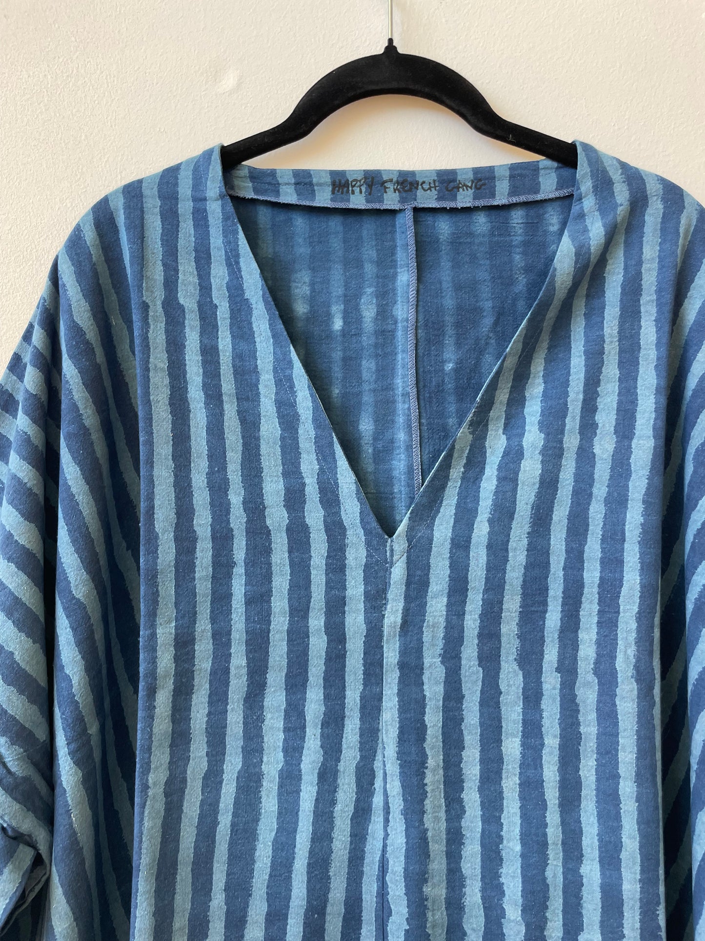 Dress / Tunic Indigo Dark Stripe