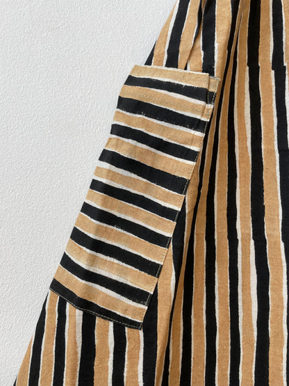 Tilda Skirt Black & Camel