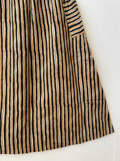 Tilda Skirt Black & Camel
