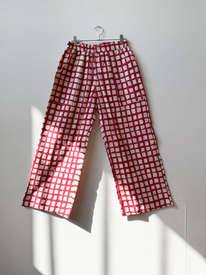 Omar Madder Grid Pants