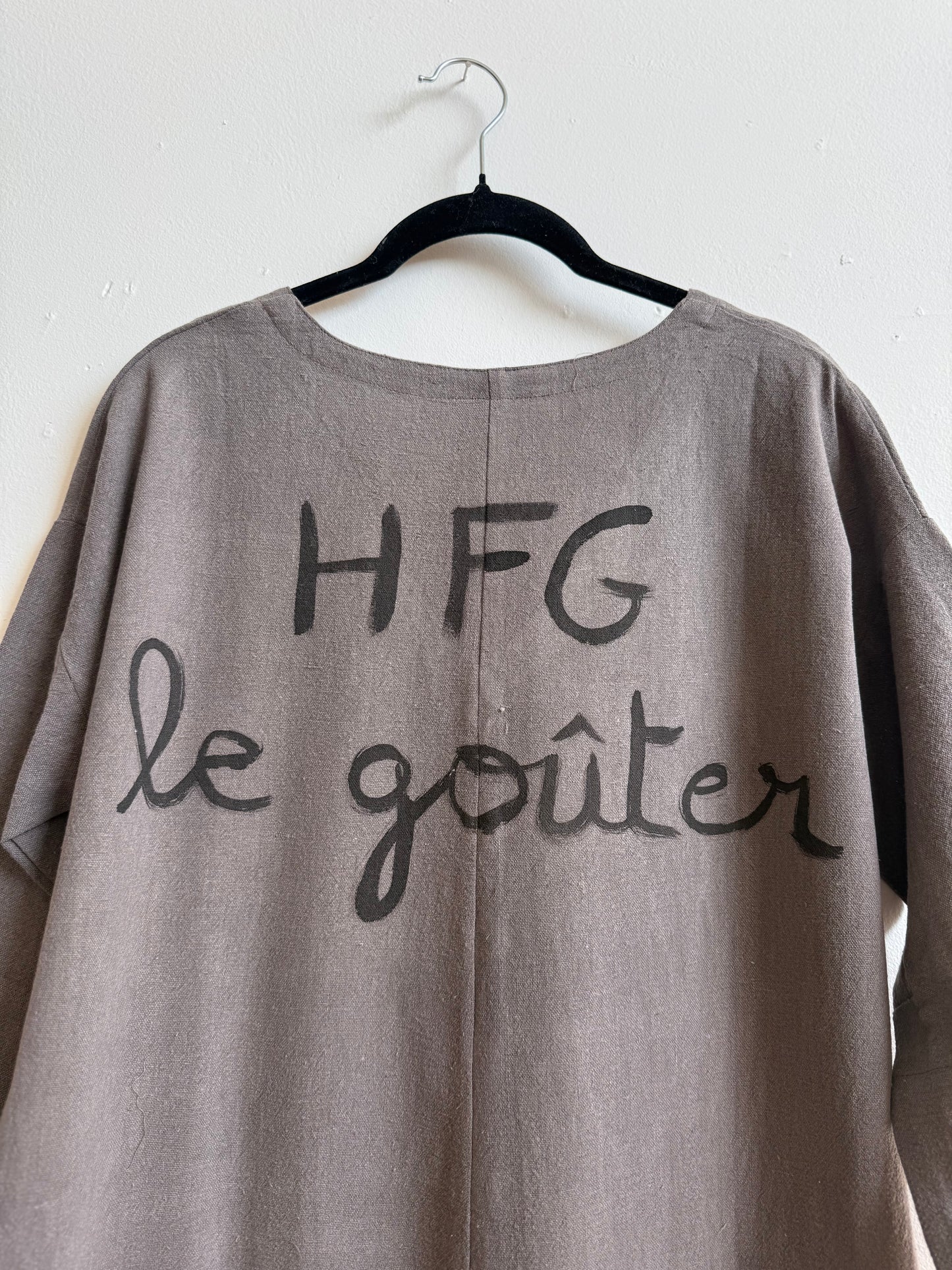 #105 Hand-painted Jumpsuit S/M - Le goûter