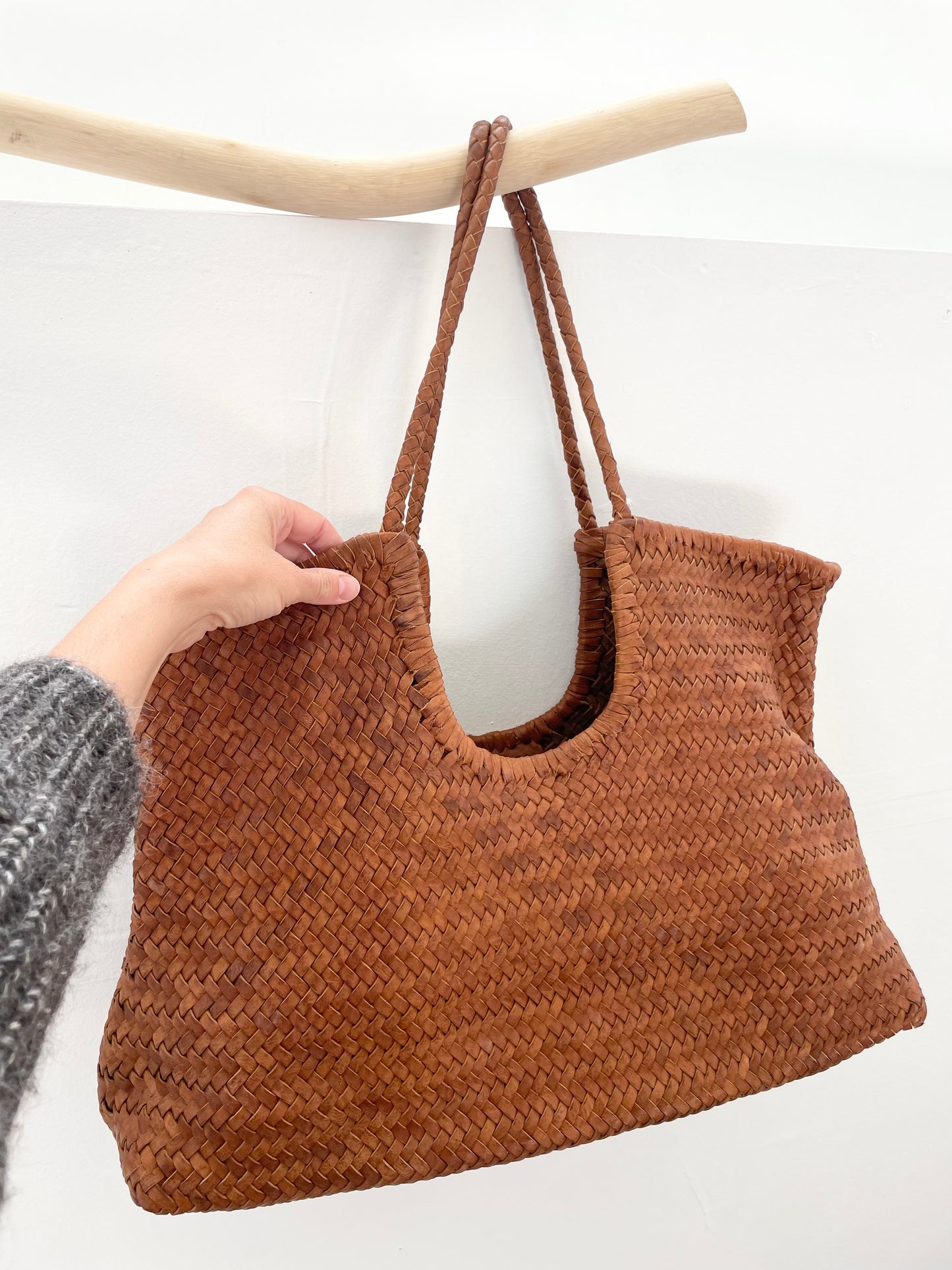 Narmada Tan Bag