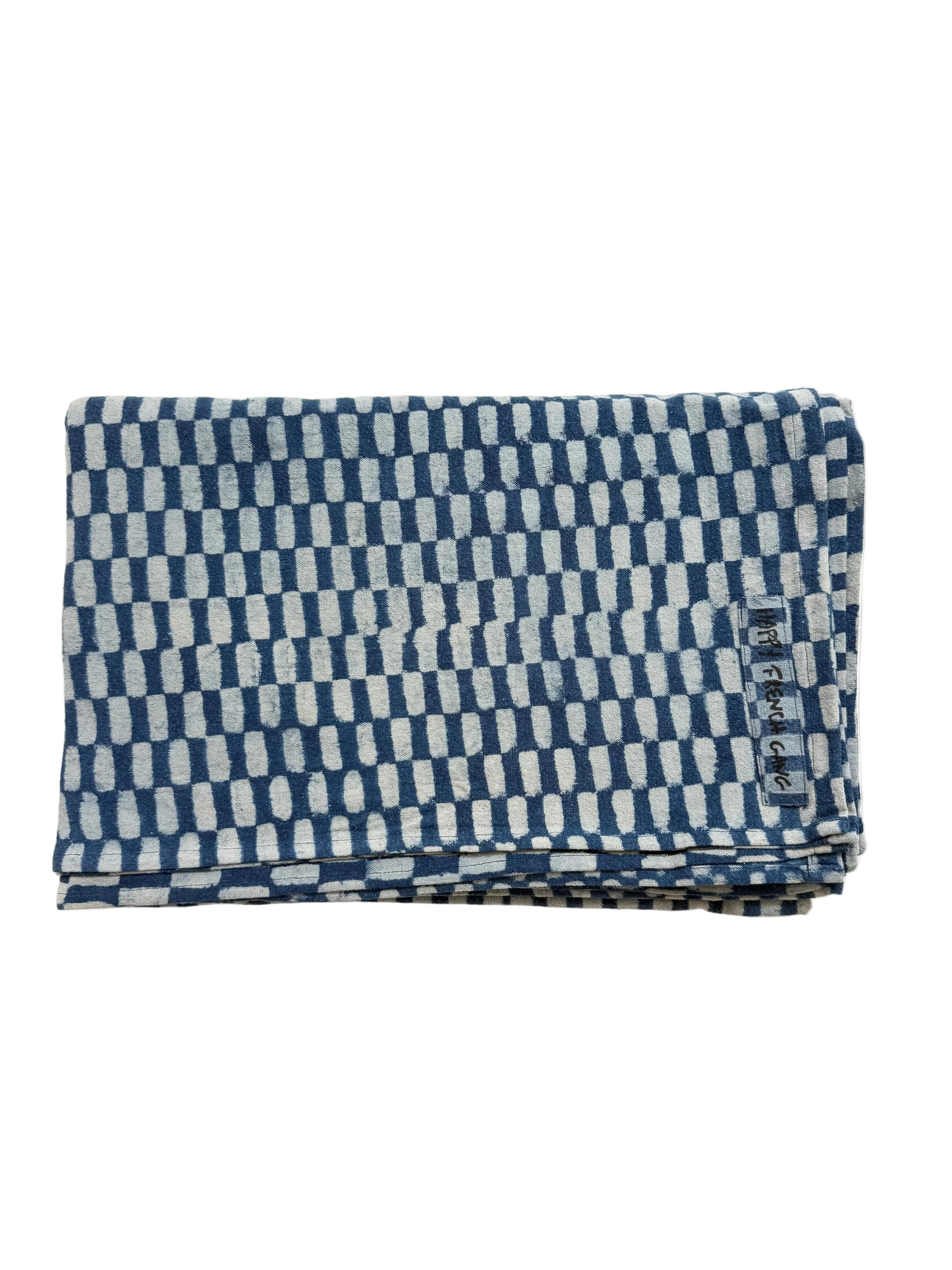 Throw / Bed Throw Indigo Petit Rectangle - 90x68in