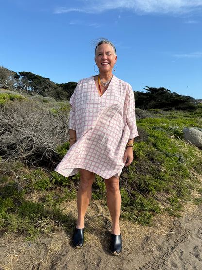 Dress / Tunic Lavender Grid