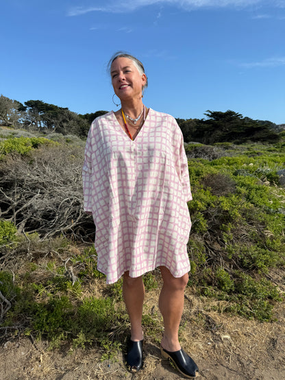 Dress / Tunic Lavender Grid