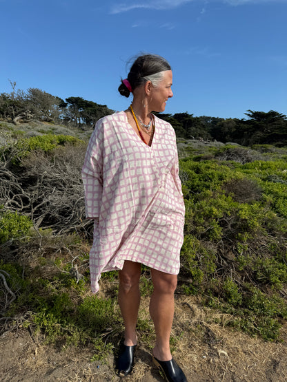 Dress / Tunic Lavender Grid