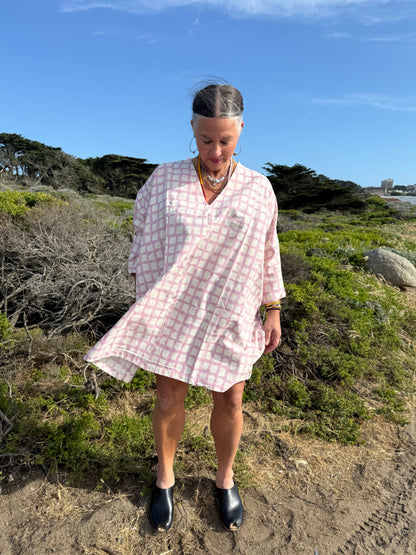 Dress / Tunic Lavender Grid