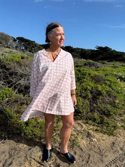 Dress / Tunic Lavender Grid