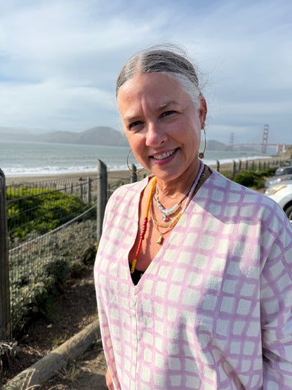 Dress / Tunic Lavender Grid